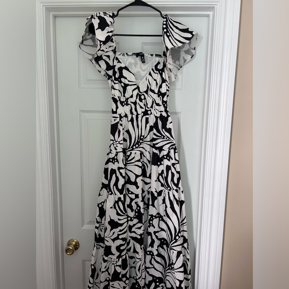 Aqua Maxi Dress